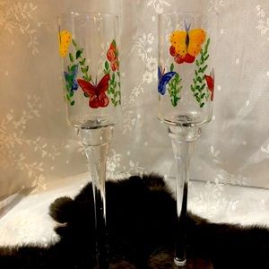 LAST CALL 2 hand-painted Party Lite Lowest price